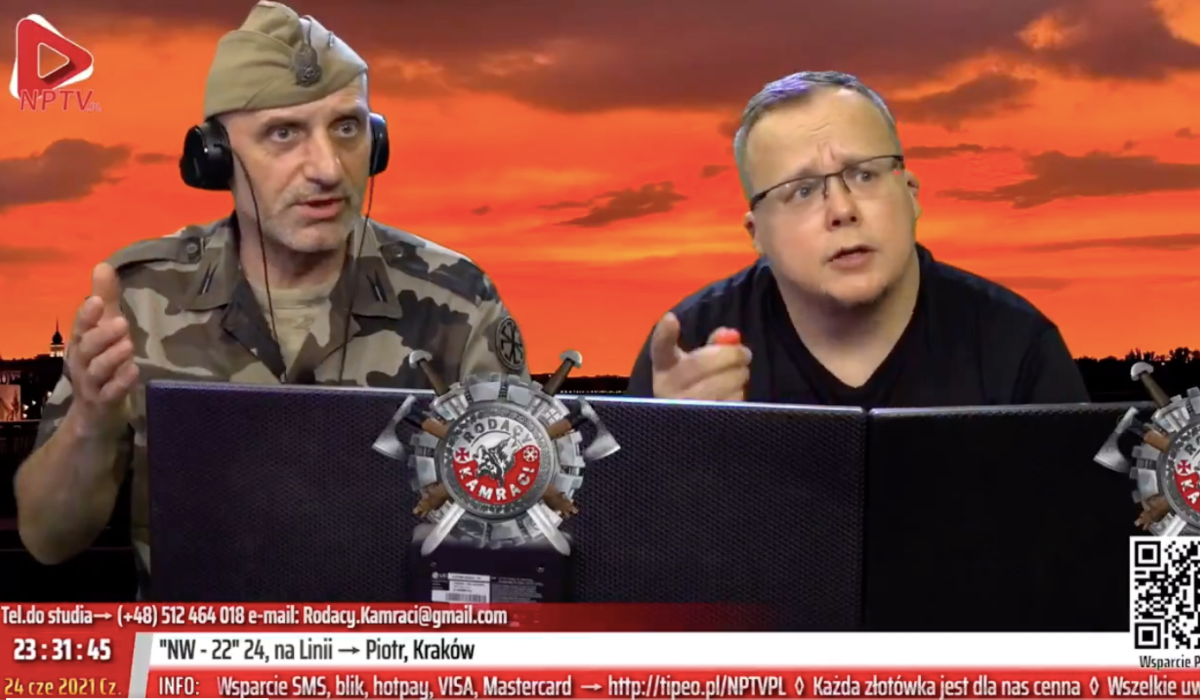 Patostream narodowców przerwany przez wynajmującego, bo za dużo bluzgów i grożenia zabijaniem