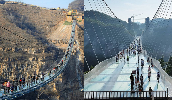 Chiny: ze względu na bezpieczeństwo zamknięto 32 szklane mosty i platformy widokowe