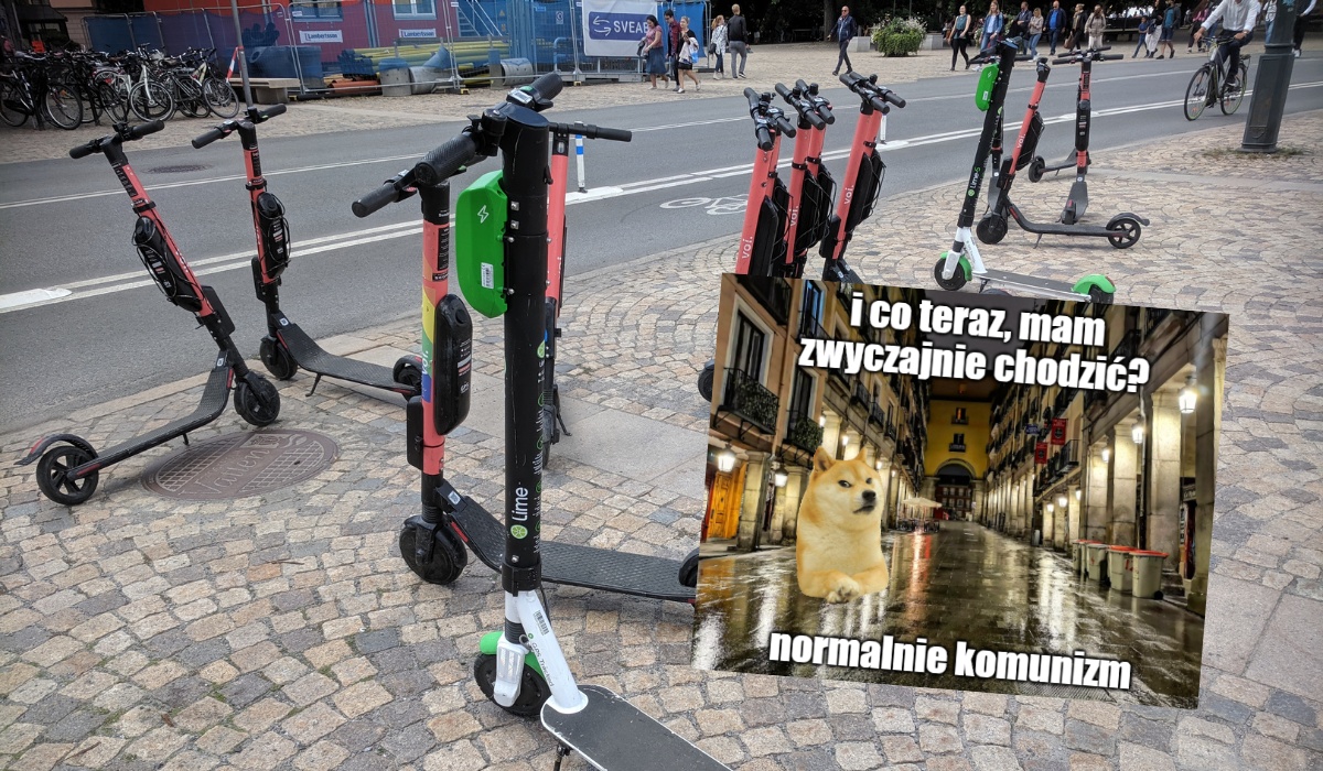 Madryt: operatorzy hulajnóg zawiedli w kwestii edukowania klientów, pojazdy znikną z ulic