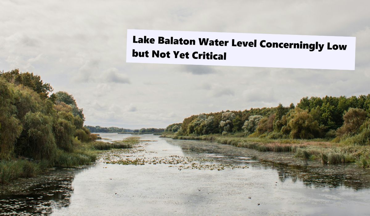 Węgry: woda w Balatonie osiągnęła krytycznie niski poziom wody