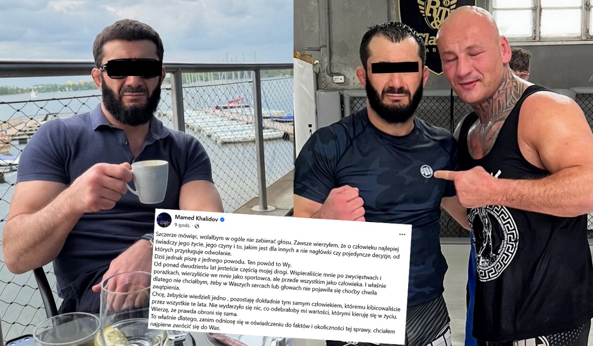 Mamed Ch. skazany na 1,5 roku więzienia za "paserstwo luksusowych aut, spalenie 2 aut i naruszenie nietykalności policjantów"