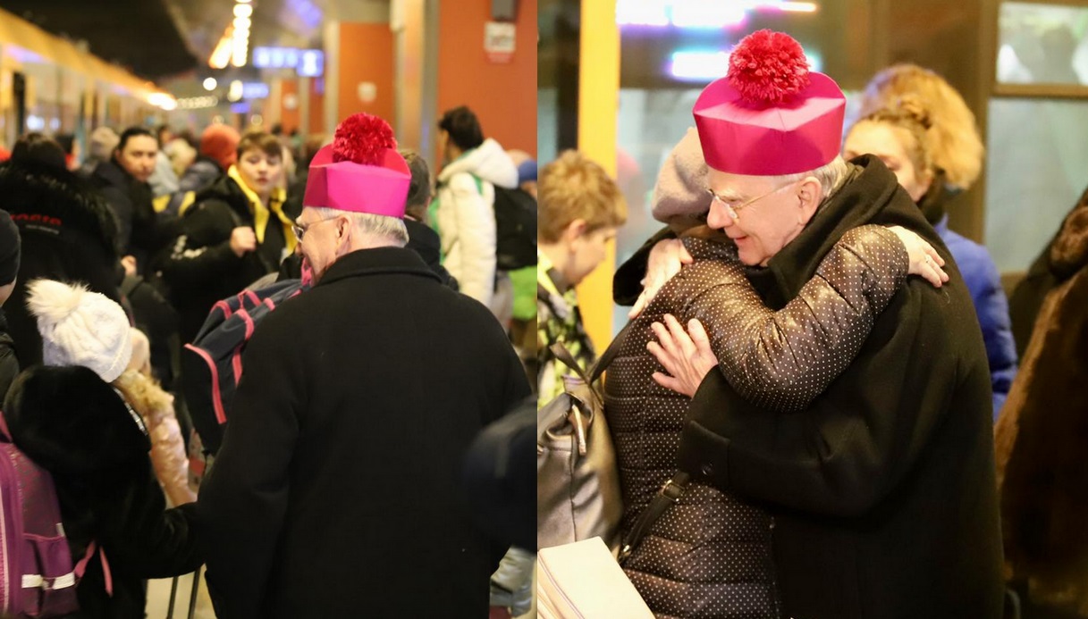 Nawet abp Jędraszewski zmiękł i zaprosił uchodźców do Pałacu Arcybiskupów Krakowskich