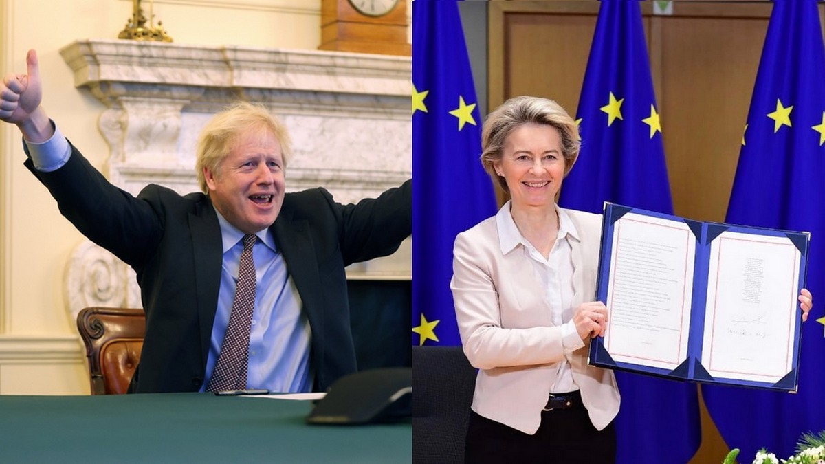 Umowa UE z Wielką Brytanią podpisana. Brexit przechodzi do historii