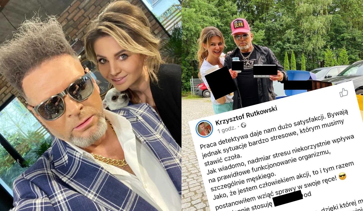 Krzysztof Rutkowski zaczął reklamować suplementy wspomagające erekcję