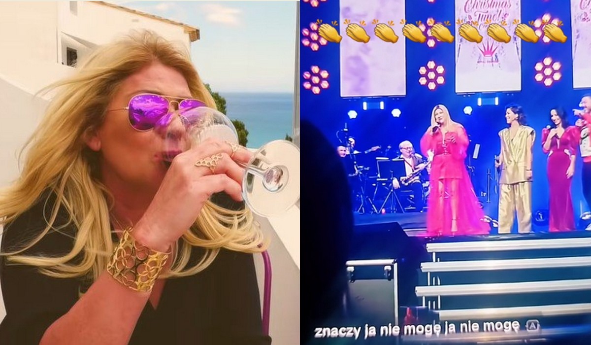 Kozidrak już wybaczyła sobie prowadzenie po pijaku i wesoło żartuje ze sceny