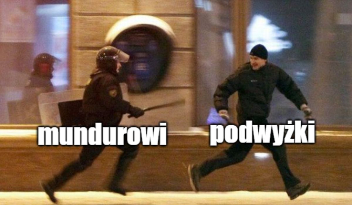 Wiceminister Wąsik tłumaczy, że z protestów mundurowych nic nie będzie, to znaczy na pewno nie podwyżka