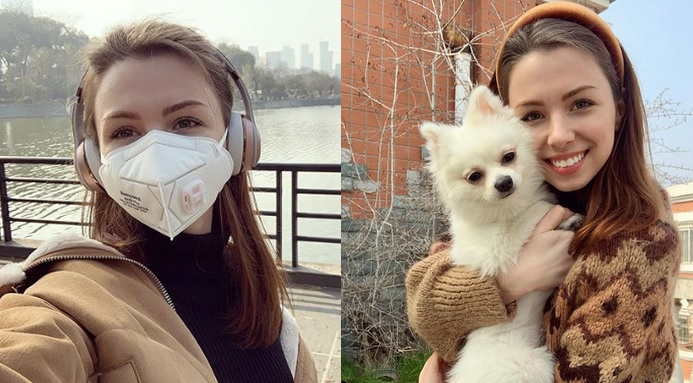 Ukrainka nie chciała ewakuować się z Wuhan, bo nie mogła zebrać ze sobą swojego psa