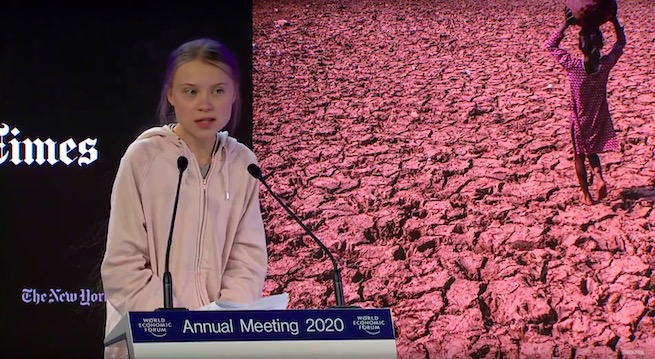 Greta Thunberg w Davos: rozmawiałam z polskimi górnikami, którzy stracili pracę, rozumieją potrzebę zmian