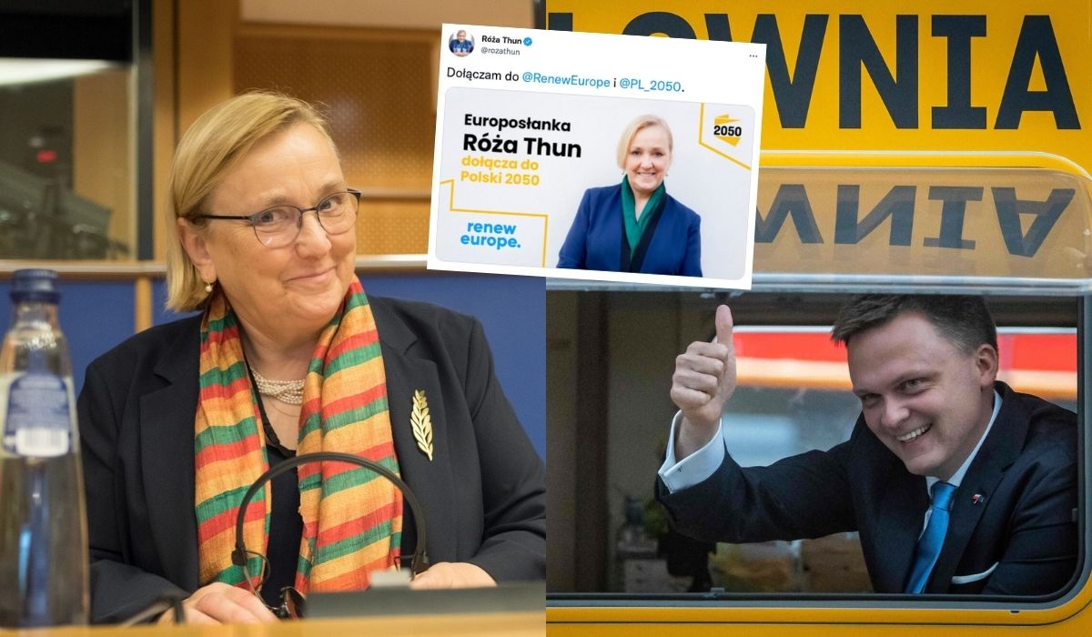 W ogrodzie Szymona Hołowni, Polsce 2050 zakwitła Róża Thun, wcześniej należąca do Platformy Obywatelskiej