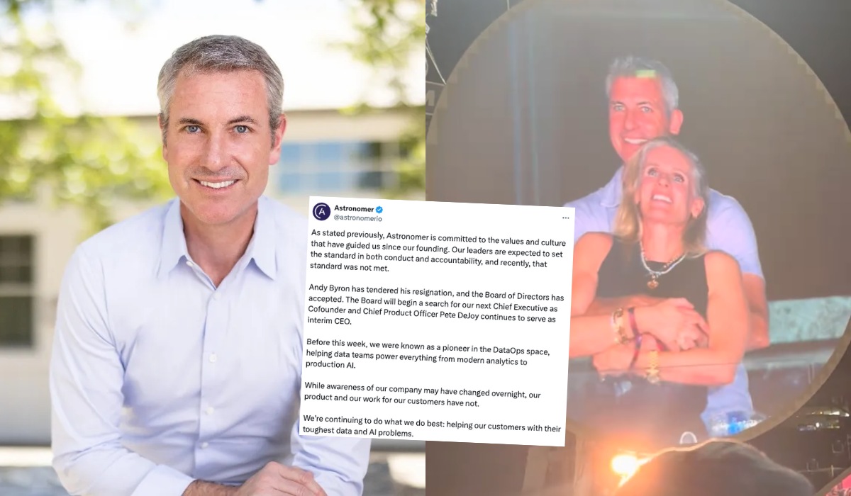 Prezes od romansu ujawnionego na koncercie Coldplay zrezygnował ze stanowiska