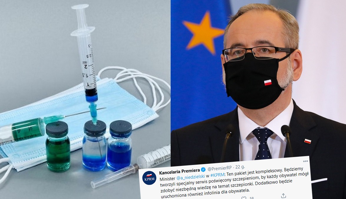 Minister Zdrowia zapowiedział specjalne benefity dla zaszczepionych osób i jak na razie szału nie ma
