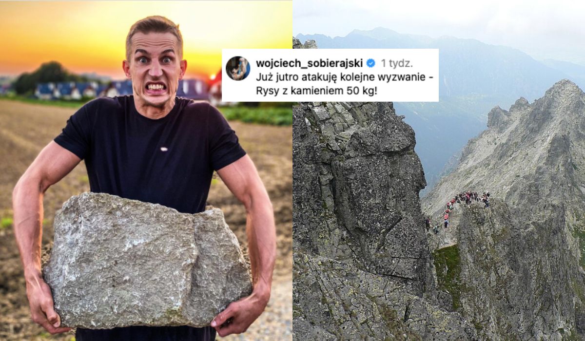 Rysy: umiarkowanie bystry sportowiec wniósł 50 kg głaz na szczyt, żeby góry były wyższe
