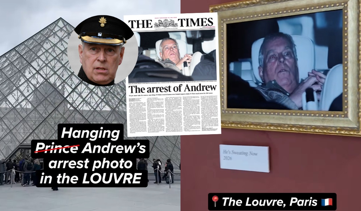 Francja: aktywiści zawiesili w Luwrze zdjęcia z aresztowania byłego już księcia Andrzeja