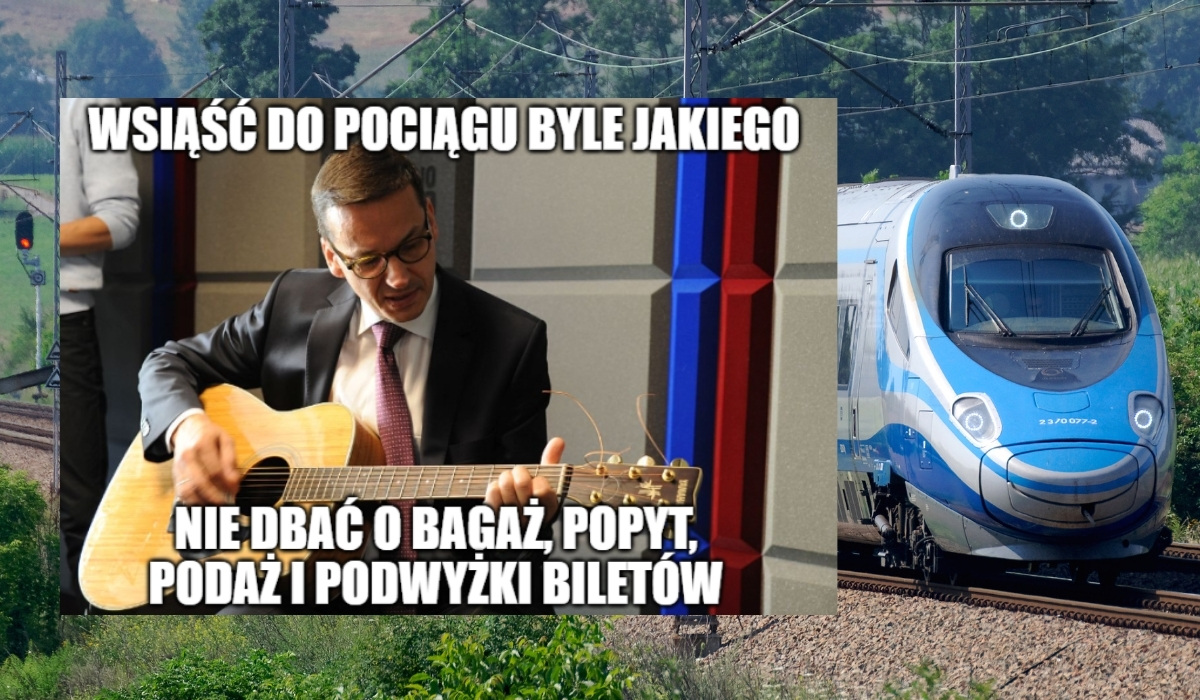 Premier zapowiada sypnięcie pieniędzmi na kolej, nawet 100% większy budżet