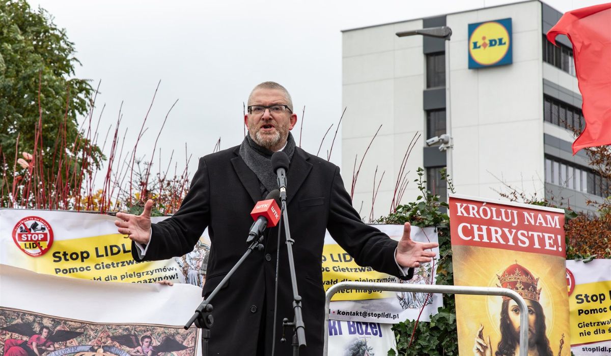 Lidl zmaga się z protestami, powodem inwestycja sieci w Gietrzwałdzie
