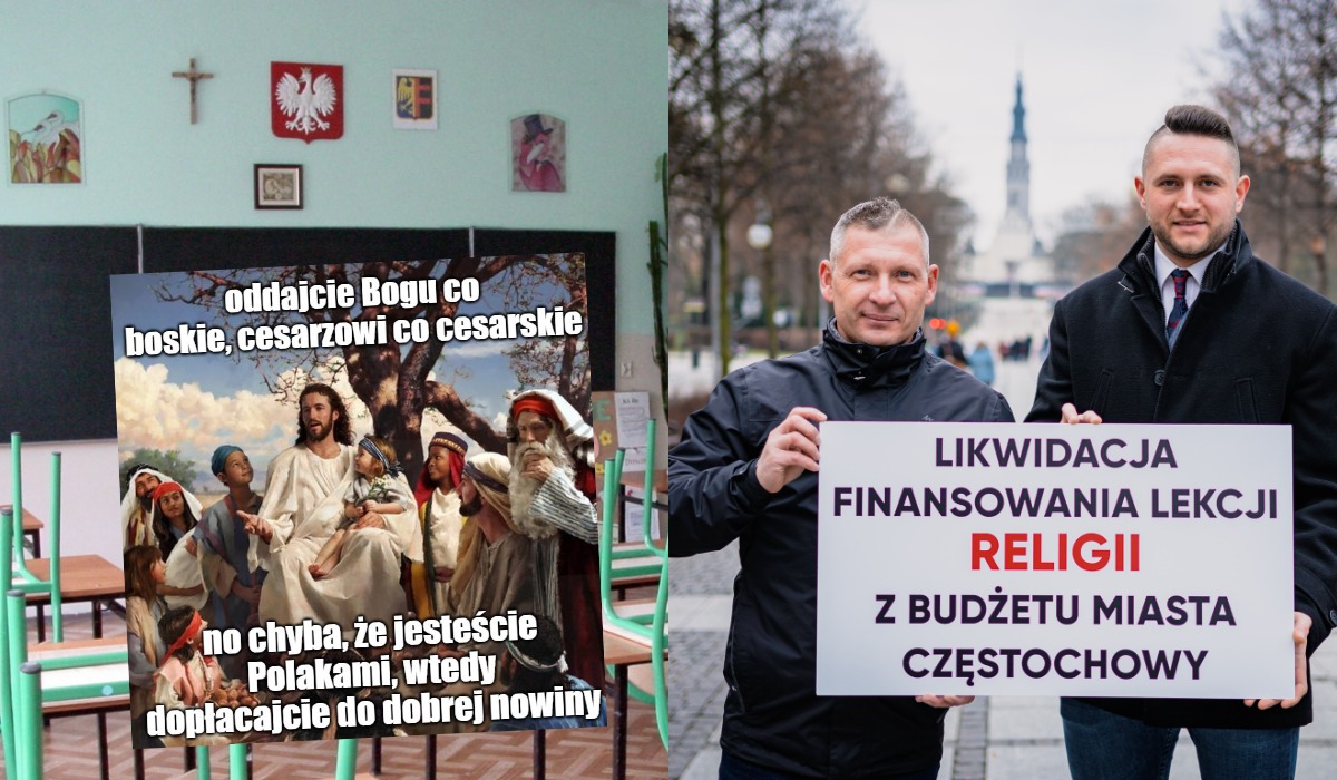 Częstochowa: radni wciąż nie chcą dopłacać do religii w szkołach, sprawą zajęła się prokuratura i bada uchwałę