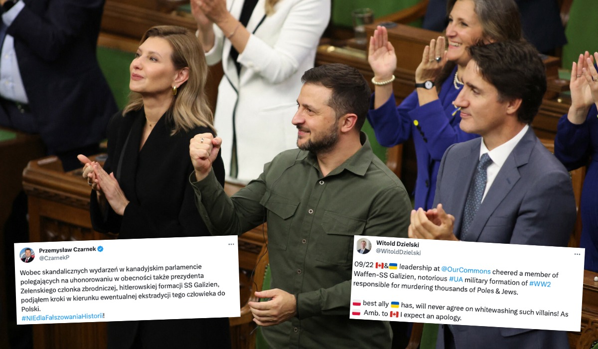 Premier Kanady przeprasza, że niechcący uhonorowano byłego nazistowskiego żołnierza