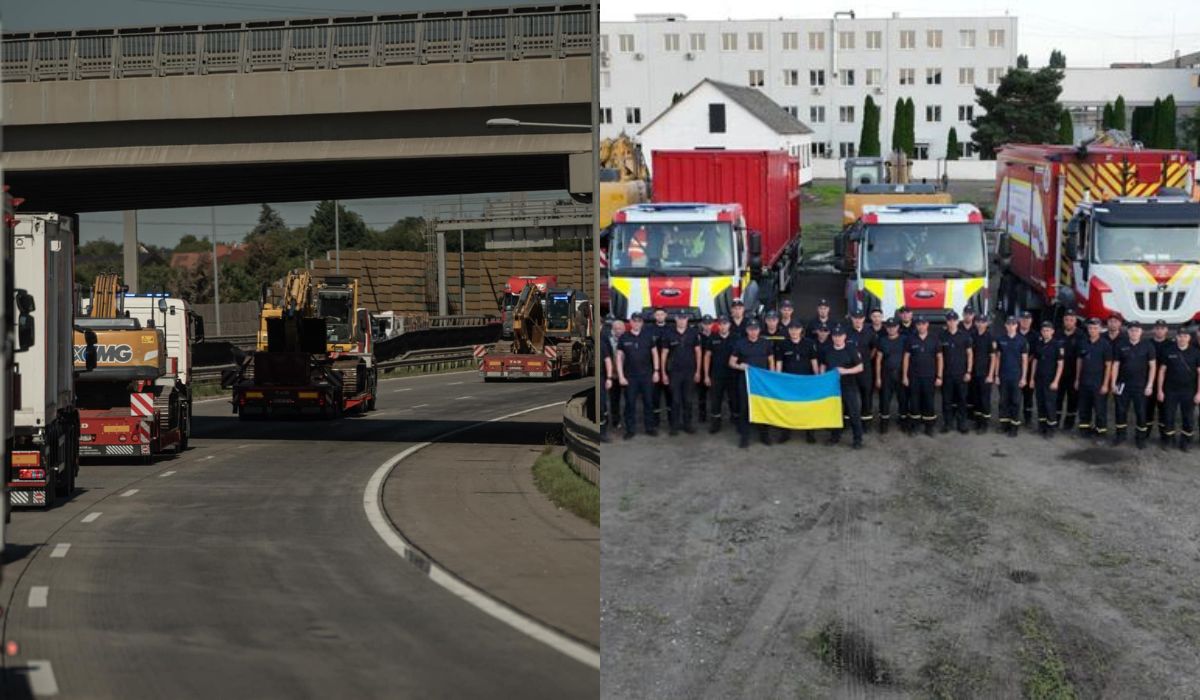 Ukraina pomimo wojny posłała ekipy strażaków na pomoc Słowenii, która wciąż walczy z powodzią