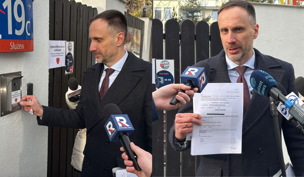 Janusz Kowalski wpadł do WOŚP z interwencją poselską, dowiedział się, że nie może jej zrobić i zawrócił