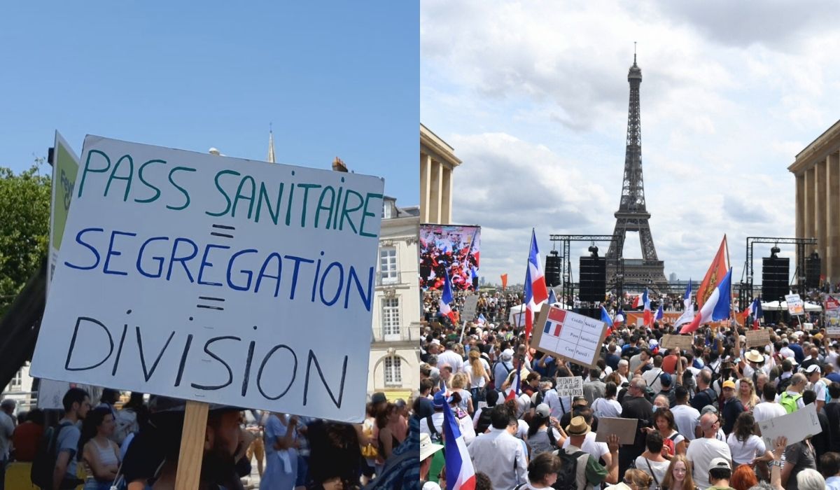 Francja: mimo protestów parlament przyjął ustawę antycovidową, "przepustki zdrowotne" obowiązkowe m.in. w restauracjach