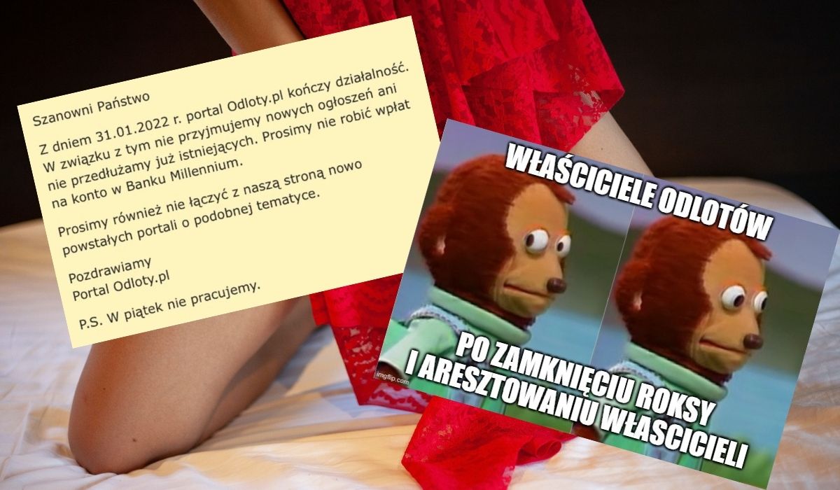 Odloty.pl, kolejny serwis dla niecierpliwych randkowiczów, zamyka swoją działalność