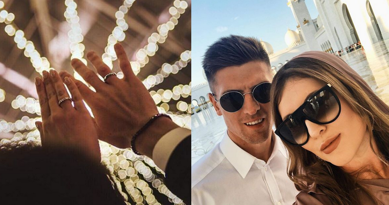 Krzysztof Piątek wziął ślub. "Mr. & Mrs. Piątek"