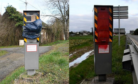 "Żółte kamizelki" zniszczyły 60% fotoradarów we Francji