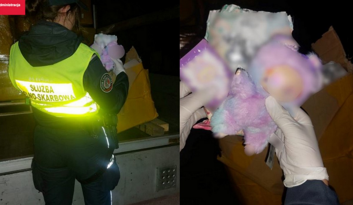 Celnicy zatrzymali kontrabandę z Labubu i Lafufu, nie ujawniono Tralalelo Tralala