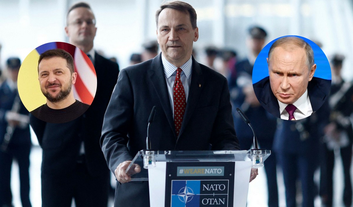 Sikorski: będzie misja NATO, która pomoże Ukrainie, ale do wojny się nie mieszamy