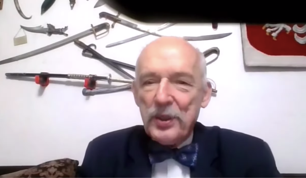 Korwin-Mikke straszy, że gdy tylko Ukraina wygra wojnę, będzie chciała zająć Przemyśl i Chełm