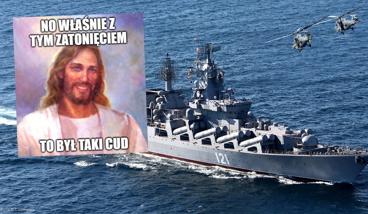 Krążownik Moskwa zatonął razem z relikwią chroniącą przed zatonięciem, była warta 40 mln dolarów