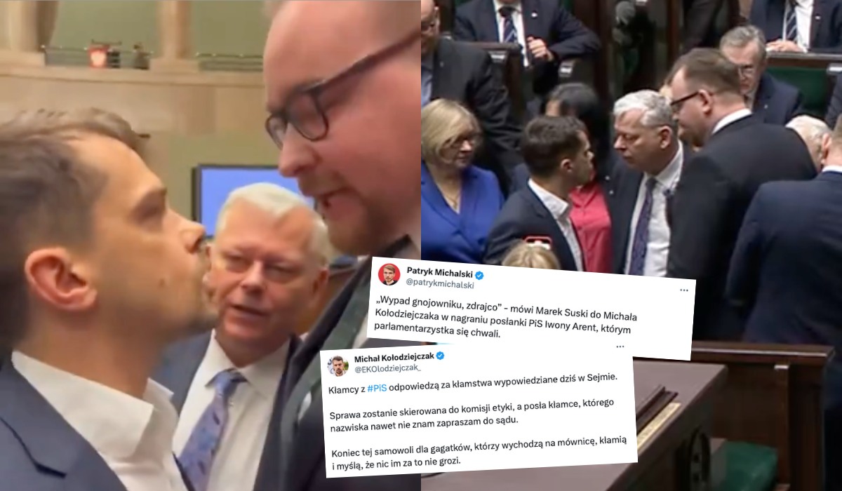 Napinka w Sejmie, Suski zwrócił się do Kołodziejczaka: "wypad gnojowniku"