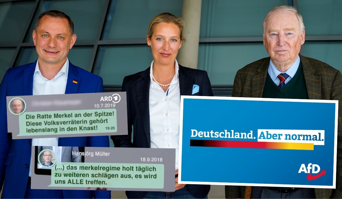 Wyciekły rozmowy polityków AfD, prawicowej partii zasiadającej w Bundestagu