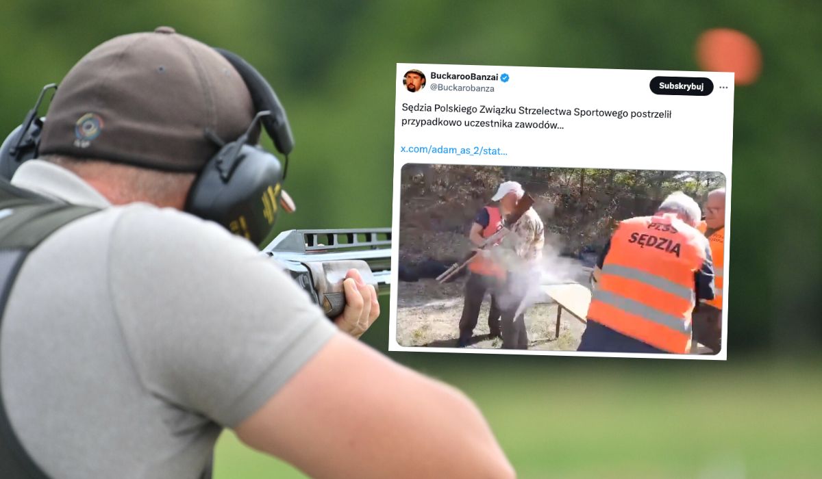 Związek strzelectwa komentuje viralowy film z postrzeleniem i mówi, że to raczej nikt od nich