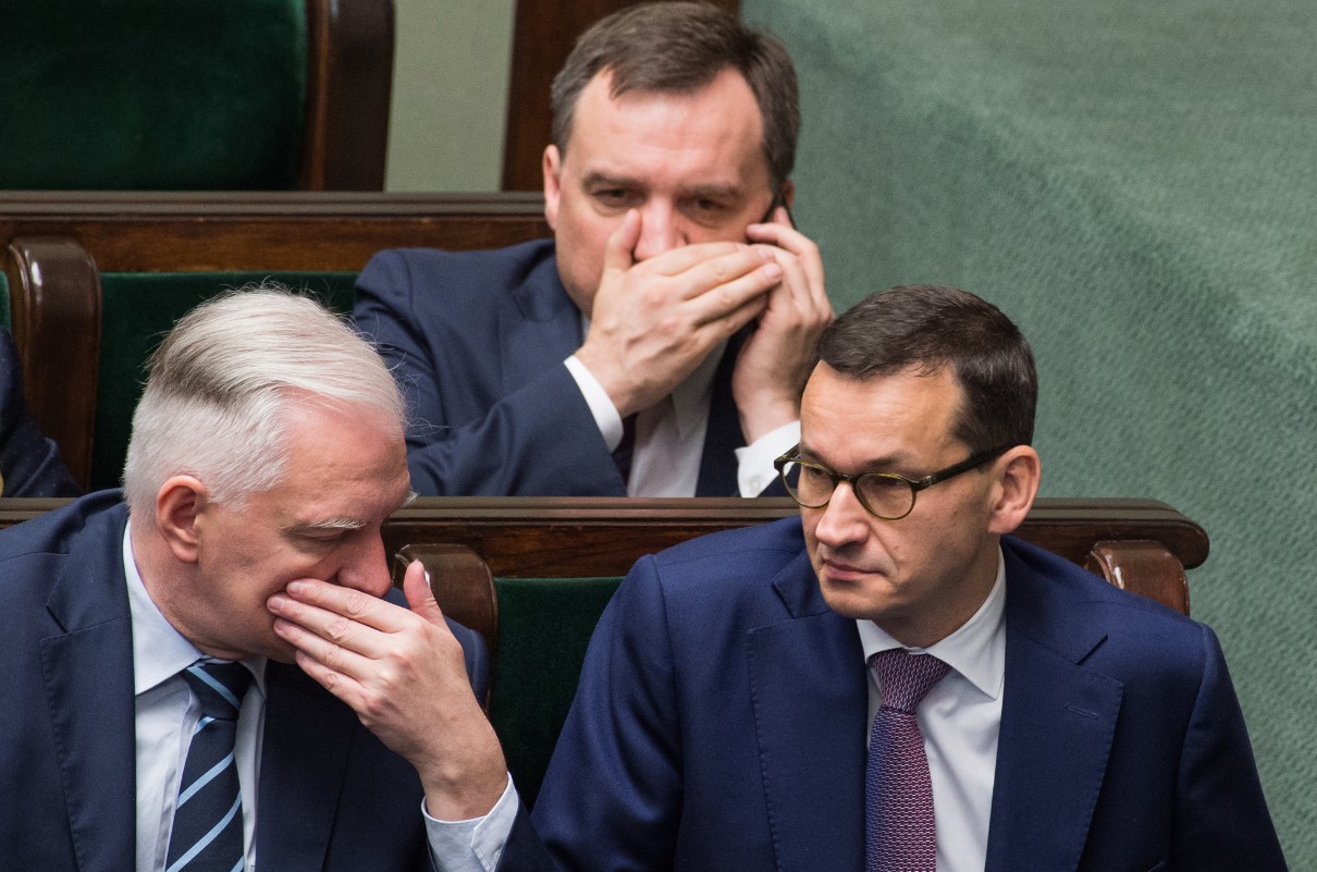 Wyborcza: w PiS są przekonani, że za naszymi tekstami o Morawieckim stoi Ziobro