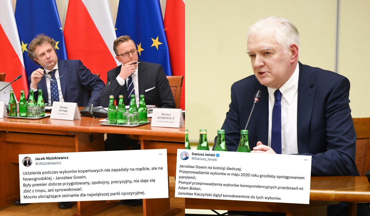 Jarosław "Elastyczny" Gowin zeznaje, że w sprawie wyborów kopertowych wywierano na niego duże naciski