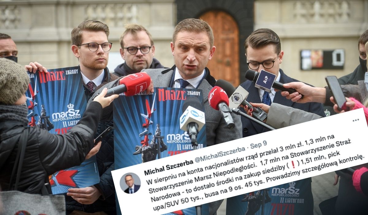 Nacjonaliści dostali łącznie 3 miliony dofinansowania od państwa na swoje inicjatywy i tworzenie bojówek