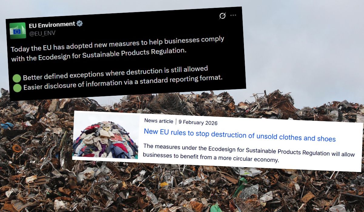 Dzięki decyzji Komisji Europejskiej firmy nie będą mogły niszczyć niesprzedanych butów i odzieży