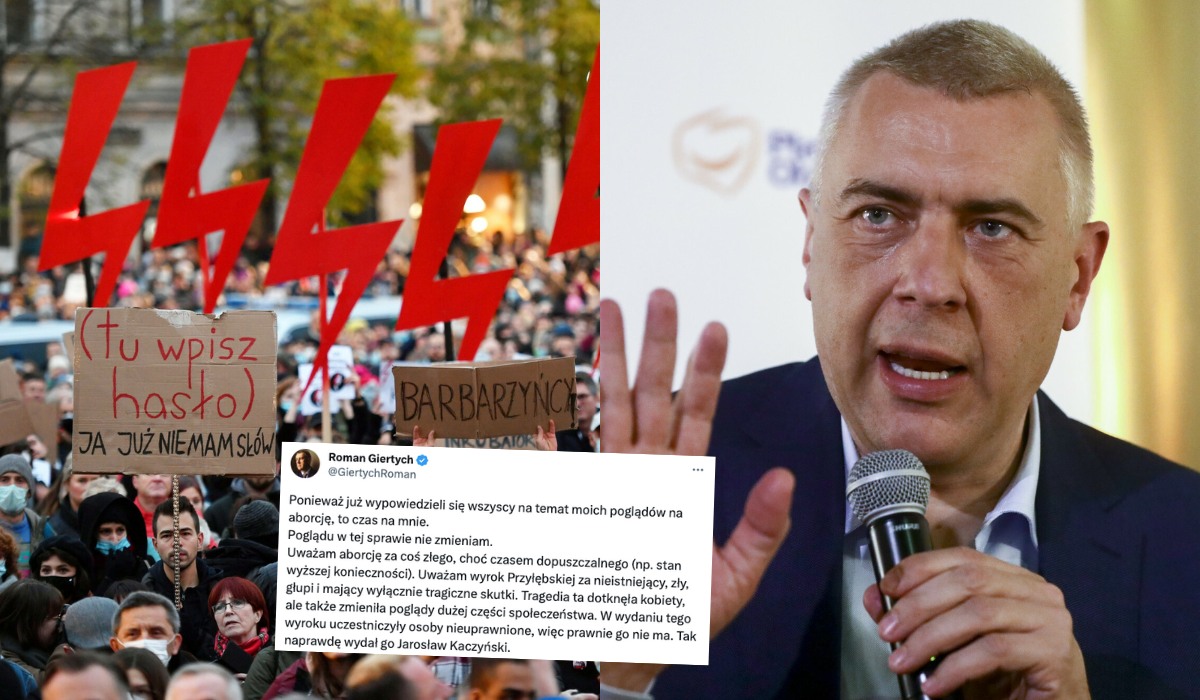 Giertych z nagłą refleksją o aborcji: "coś złego", ale można rozmawiać o wyjątkach