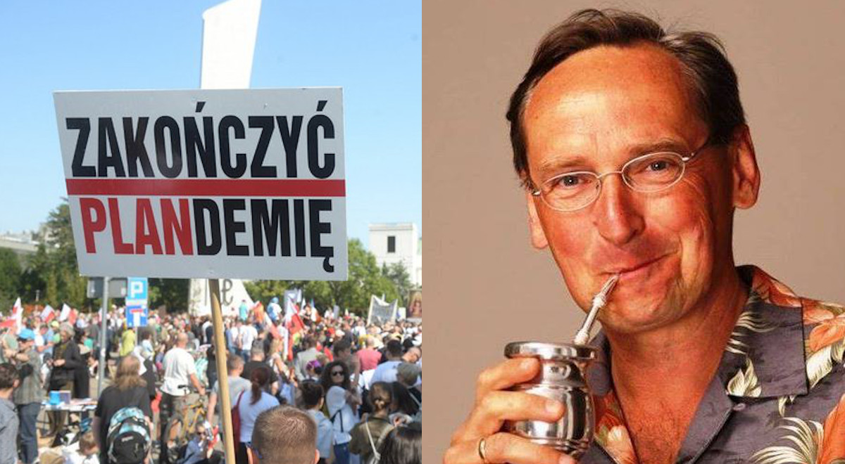 Cejrowski i inni koronainfluencerzy zapraszają na marsz przeciwko "plandemii"