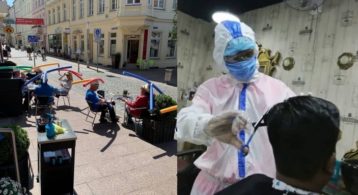 Galeria: jak różne państwa radzą sobie z "nową normalnością"