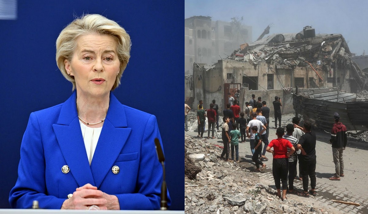 Ursula von der Leyen wezwała UE do zablokowania handlu z Izraelem