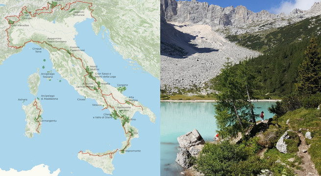 Włochy: powstaje "ścieżka parków", czyli droga łącząca wszystkie parki narodowe w kraju