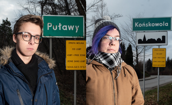 Aktywista tworzy galerię osób LGBT żyjących w strefach wolnych od LGBT