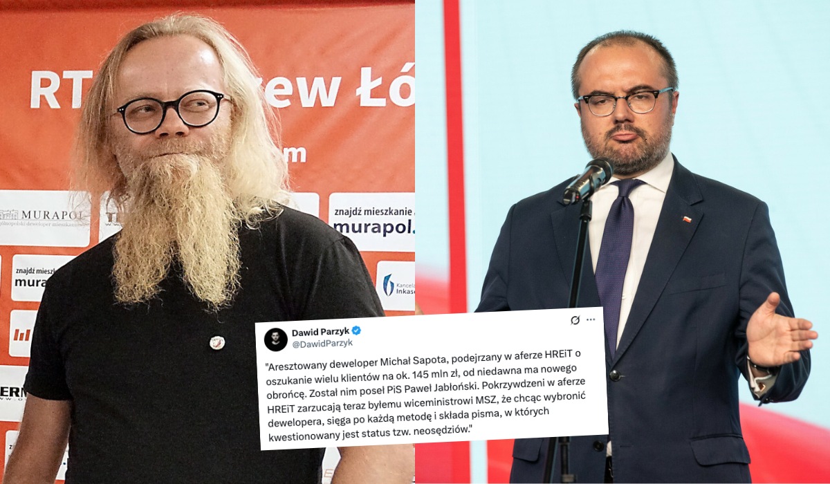 Poseł PiS chce za wszelką cenę wybronić Sapotę, znanego dewelopera od "minipączka"