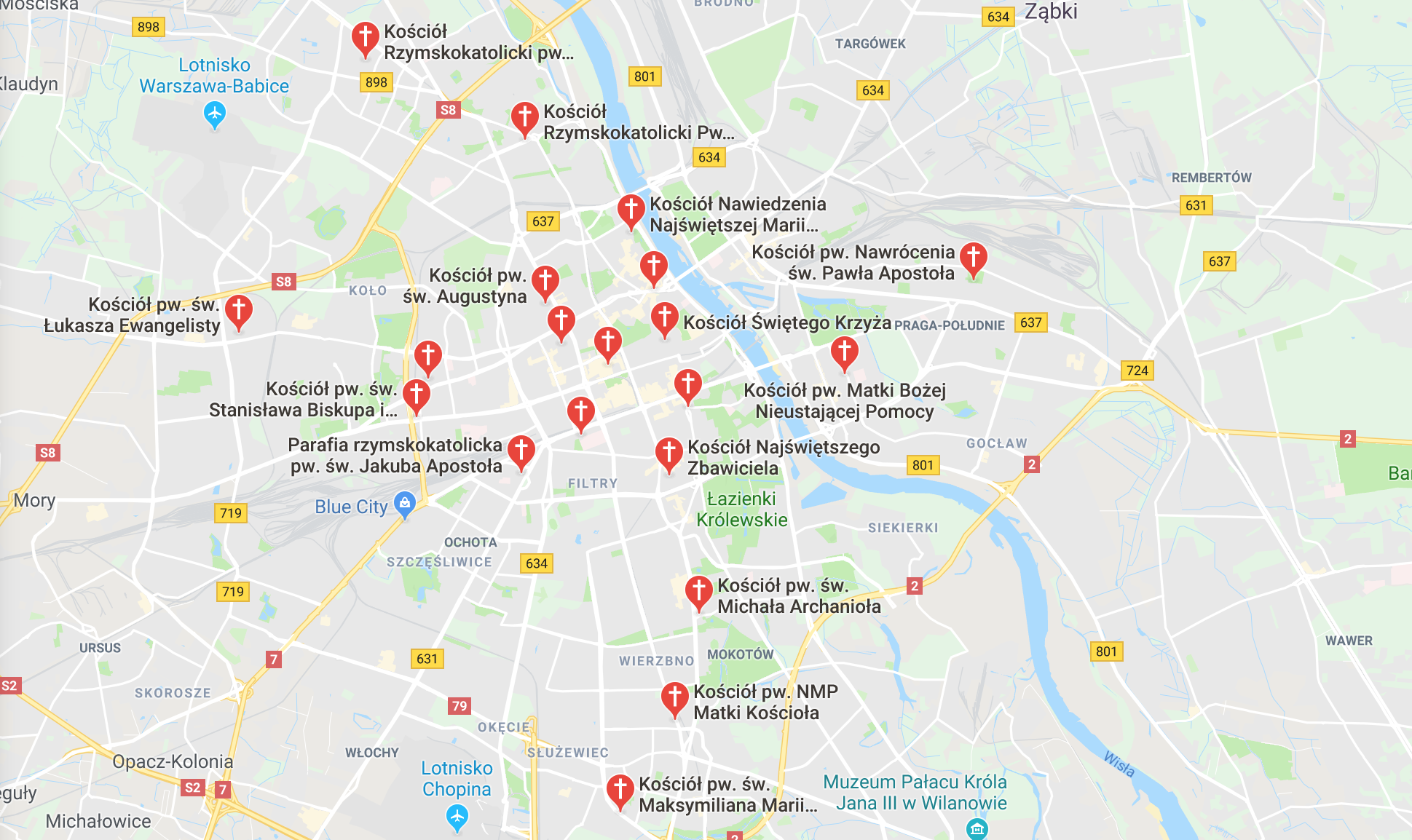 Poseł PiS do Ministerstwa Cyfryzacji: niech Google lepiej oznacza kościoły