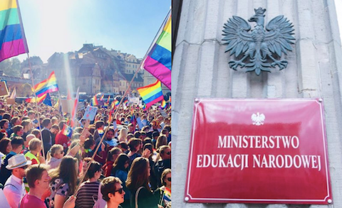 MEN zapowiada kary dla szkół po "tęczowym piątku"