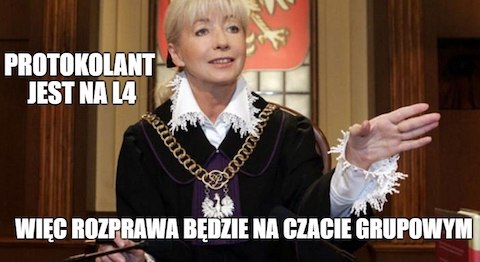 Pracownicy sądów też poszli na L4. Chcą tysiąc złotych podwyżki