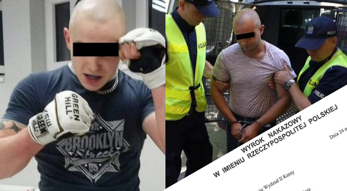 Rafał B., który celowo rozjechał psa, dostał karę: 1,5 roku prac społecznych po 40 godzin miesięcznie