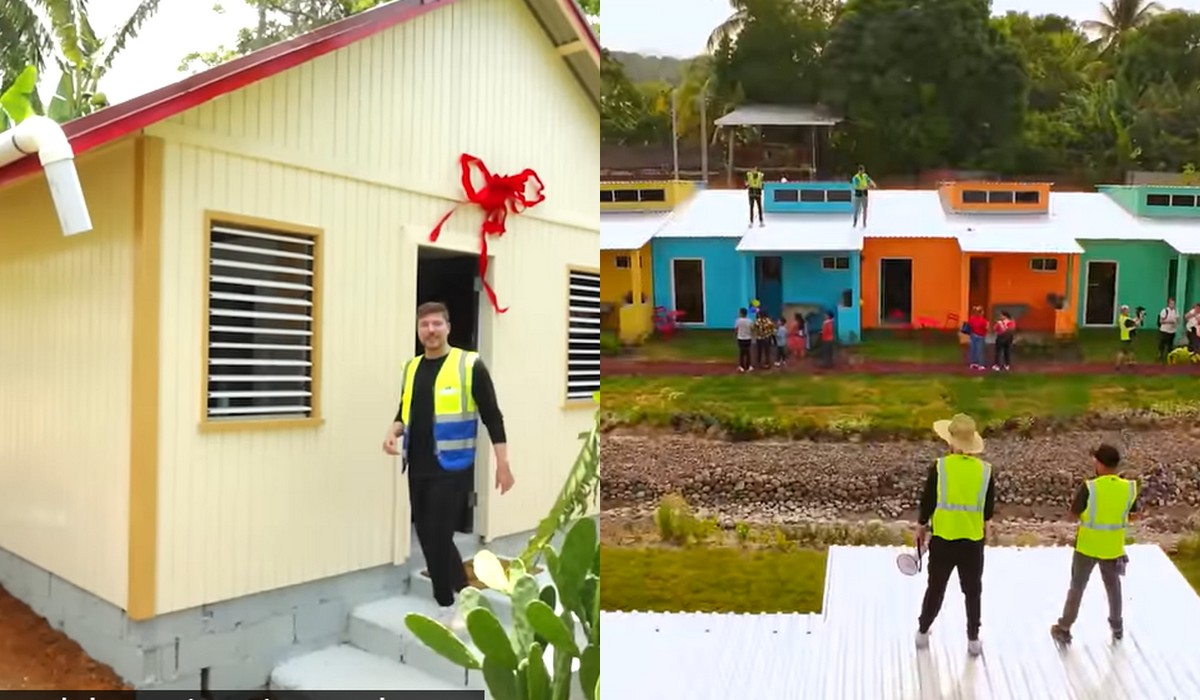Youtuber MrBeast wybudował 100 domów i rozdał je potrzebującym
